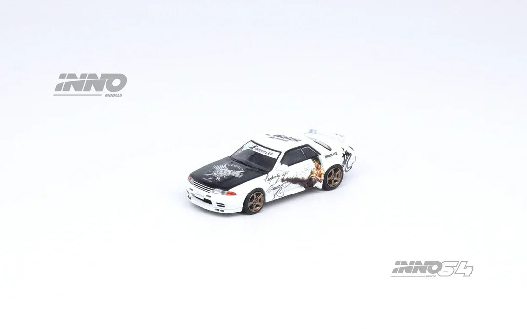 Nissan Skyline GT-R (R32) "Bruce Lee", 1:64 Scale collectible diecast model at Poketwheels