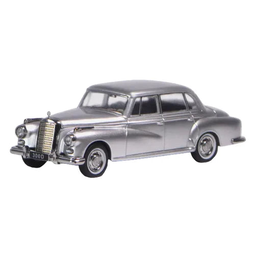 GFCC Mercedes-Benz 300D 1959 Silver 1:64 Scale Diecast Model