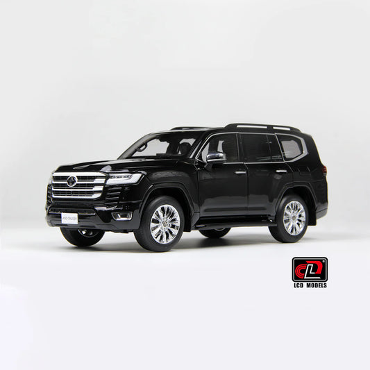LCD Toyota Land Cruiser 300 ZX Black 1:18 Scale Diecast Model