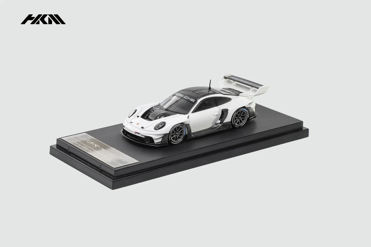 Porsche 911 (992) GT3 R (Rennsport), (Limited to 999), 1:64 Scale (White) collectible diecast model at Poketwheels