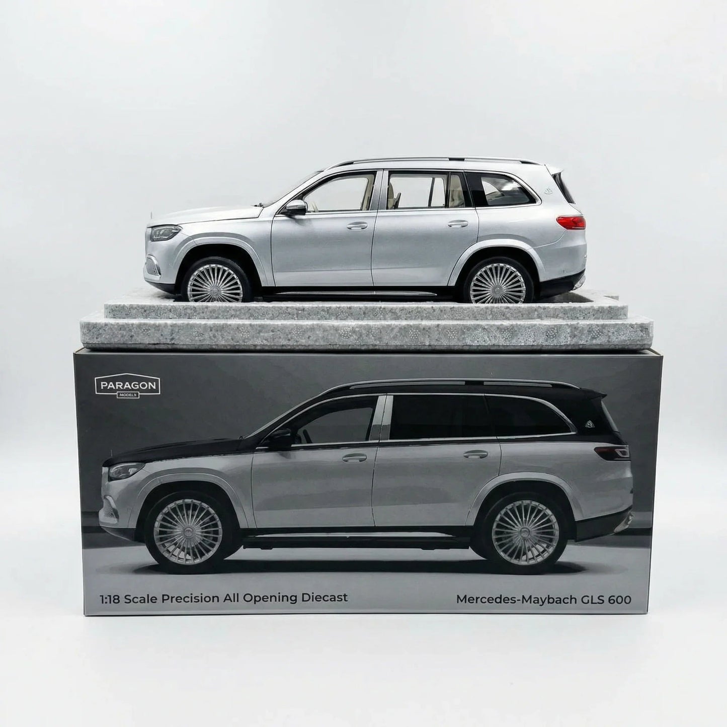 Premium scale diecast model car – Mercedes-Maybach GLS 600, 1:18 Scale Collectible