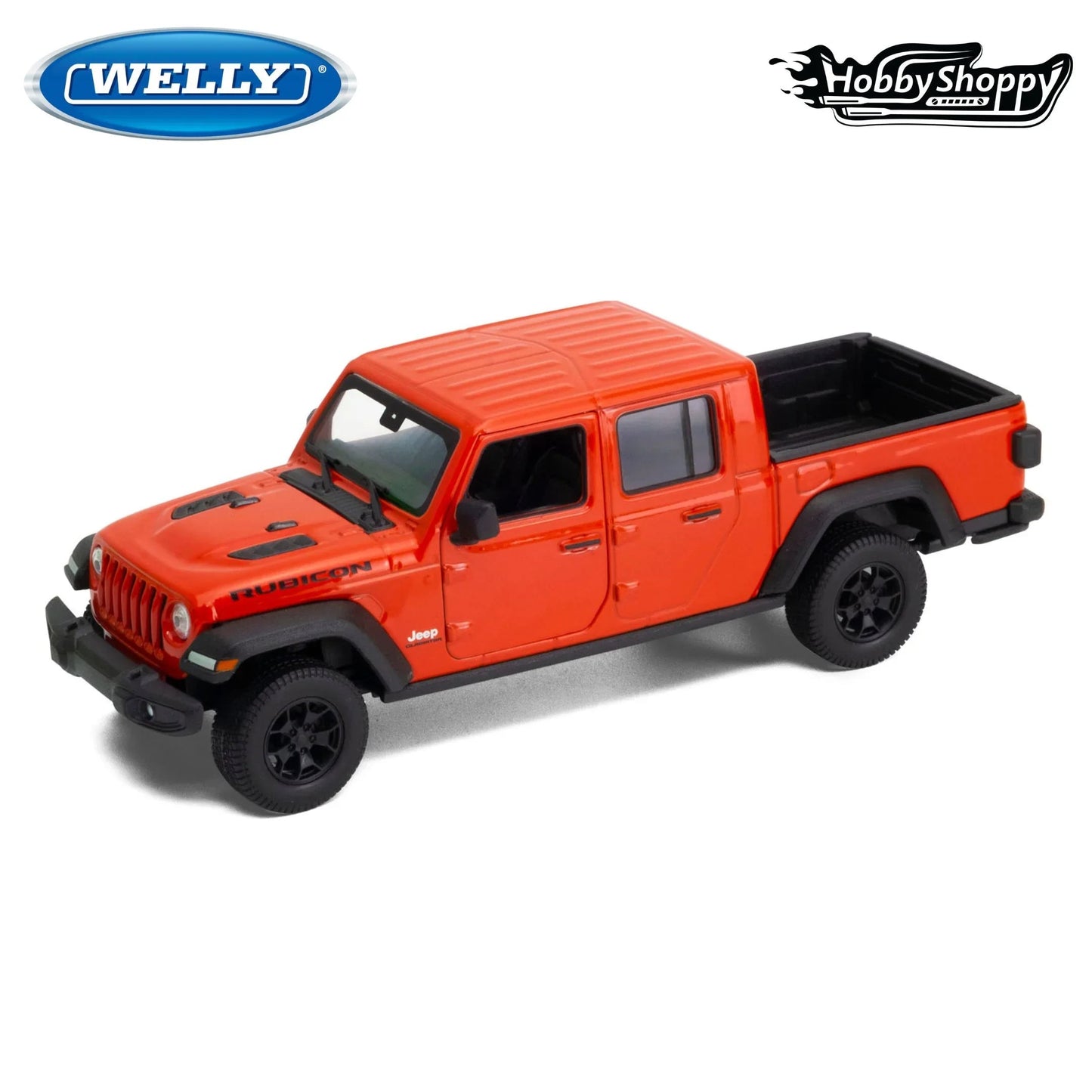 Premium scale model car for display – Jeep Gladiator 2020, 1:24 Scale (Red) Collectible