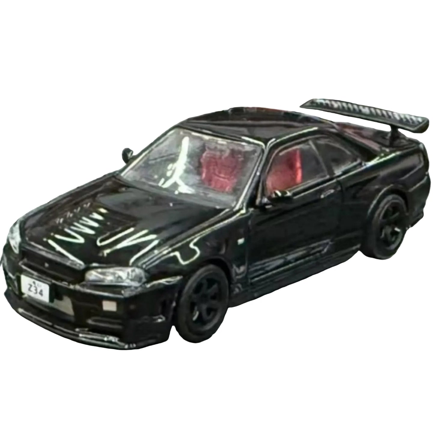 Shadow Nismo GT-R Z-Tune R34 RHD Black 1:64 Scale Diecast Model