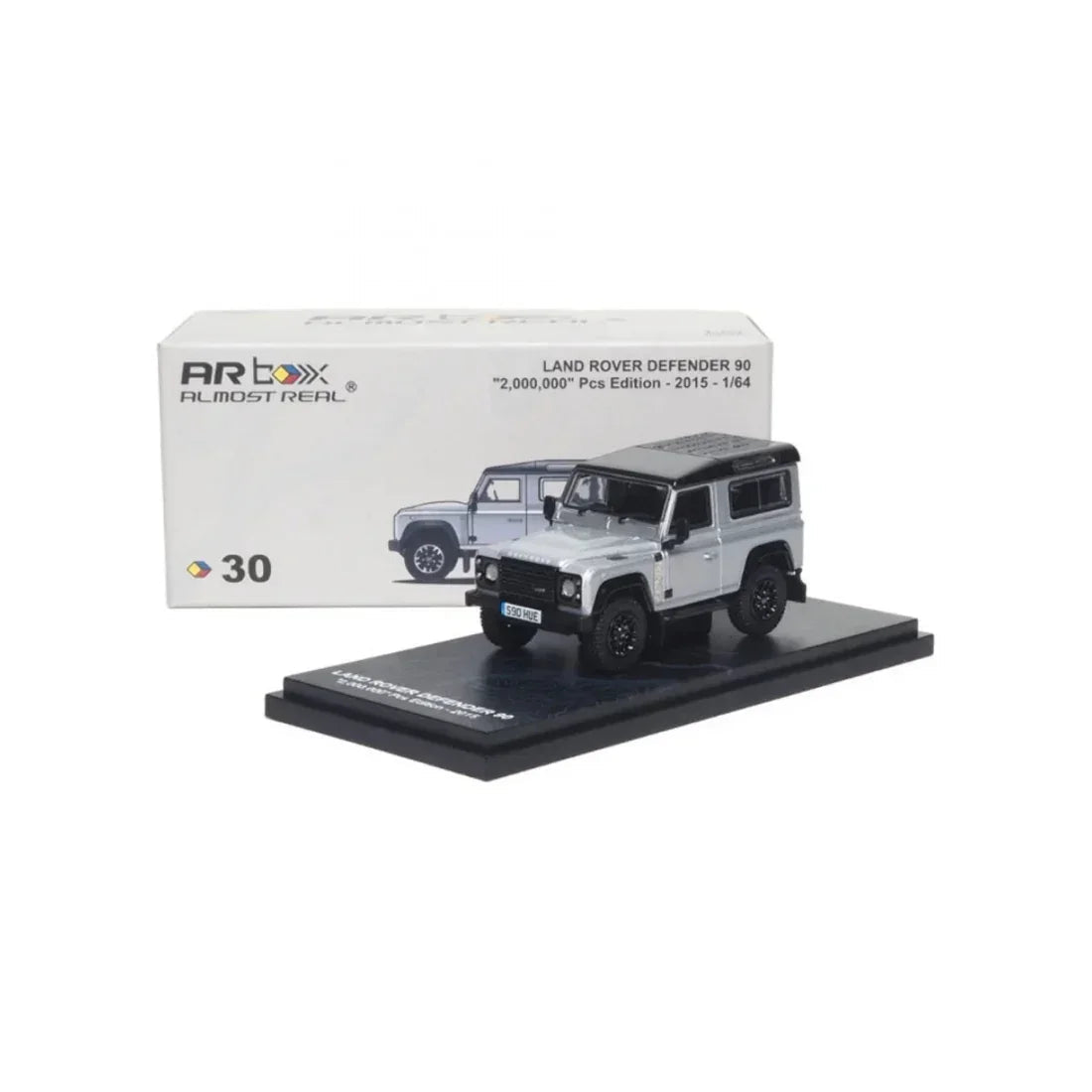 Land Rover Defender 90 (2,000,000Pcs Edition-2015), 1:64 Scale collectible diecast model at Poketwheels