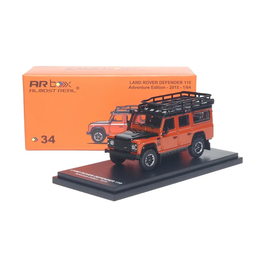 *PRE-ORDER* Land Rover Defender 110 Adventure Edition - 2015, 1:64 Scale collectible diecast model at Poketwheels