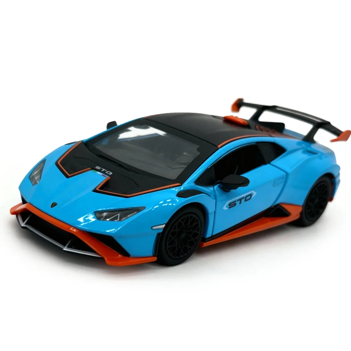 Lamborghini STO, 1:32 Scale (Blue) collectible diecast model at Poketwheels