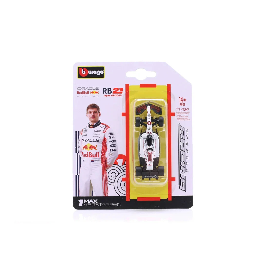 F1 Oracle Red Bull Racing #1 (Max Verstappen), 1:64 Scale collectible diecast model at Poketwheels