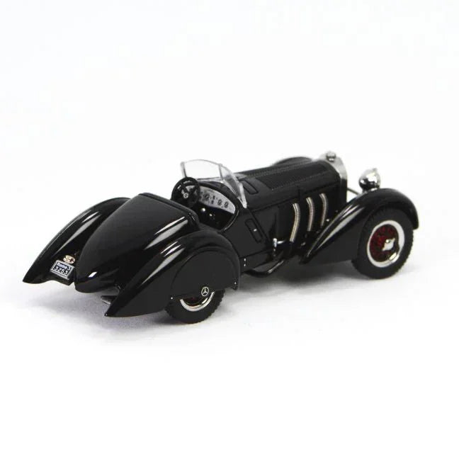 *HEC 2026* Mercedes-Benz SSK 1930, 1:64 Scale (Black) collectible diecast model at Poketwheels