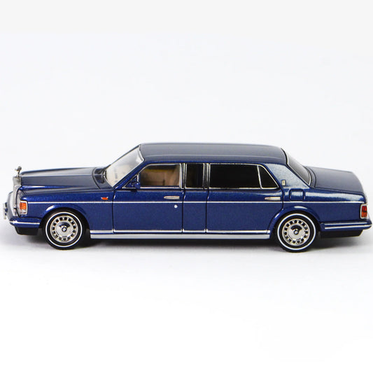 HEC 2026 GFCC Rolls-Royce Silver Spur Park Ward 1998 Blue 1:64 Scale Diecast Model