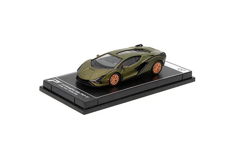 Lamborghini Sian FKP 37, 1:64 Scale (Green) collectible diecast model at Poketwheels