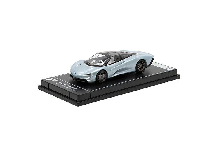McLaren Speedtail, 1:64 Scale (Silver) collectible diecast model at Poketwheels