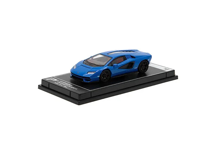 Lamborghini Countach LPI 800-4, 1:64 Scale (Blue) collectible diecast model at Poketwheels