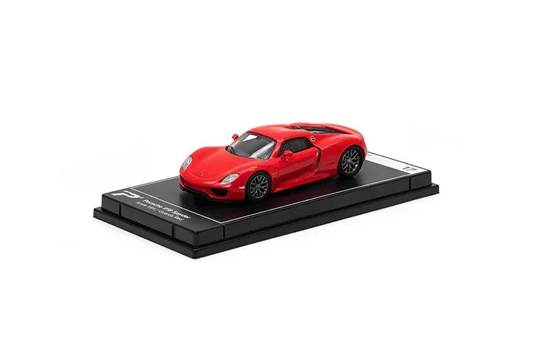 Porsche 918 Spyder, 1:64 Scale (Red) collectible diecast model at Poketwheels