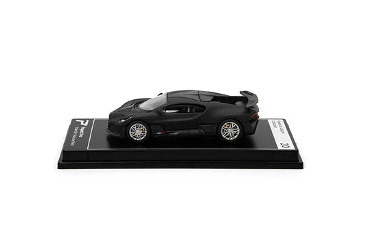 Premium scale diecast model car – Bugatti Divo, 1:64 Scale (Black) Collectible