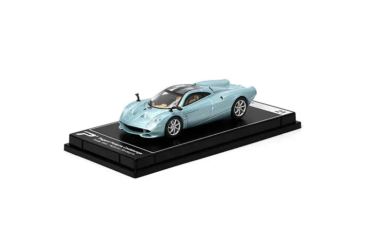Pagani Huayra Codalunga, 1:64 Scale (Simple Turquoise) collectible diecast model at Poketwheels