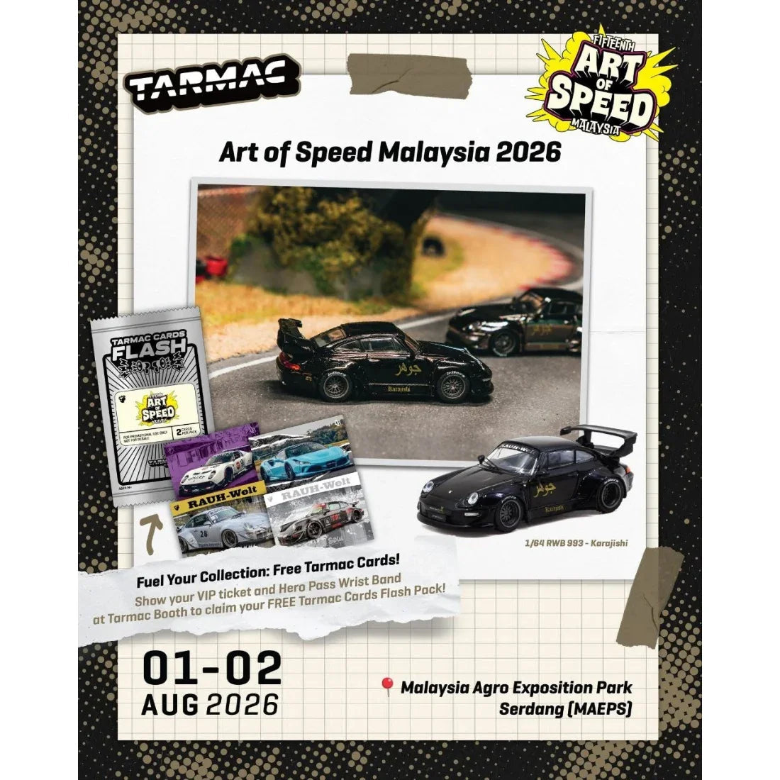 Porsche RWB 993 (Karajishi Special Edition) Chance of Chase Car, 1:64 Scale collectible diecast model at Poketwheels