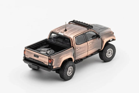 Premium scale diecast model car – Toyota Tacoma Widebody, 1:64 Scale (Copper) Collectible