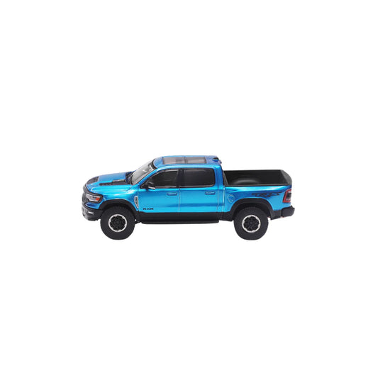 PRE-ORDER SHADOW PRO Ram 1500 TRX 2023 Blue 1:64 Scale Diecast Model