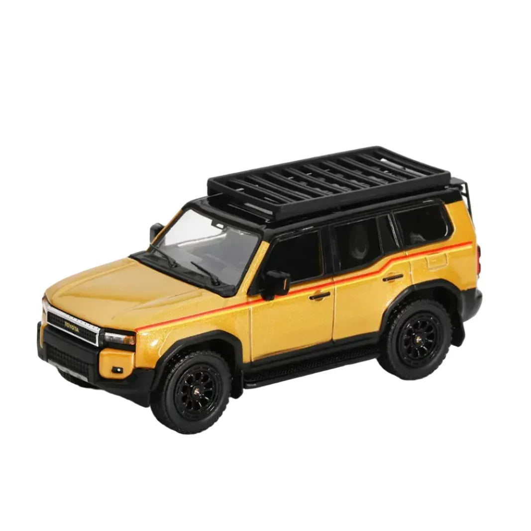 Toyota No.580 Land Cruiser Prado, 1:64 Scale (Beige) collectible diecast model at Poketwheels