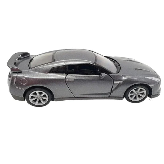 Kinsmart Nissan GT-R R35 2009 1:36 Scale Diecast Model (Grey)