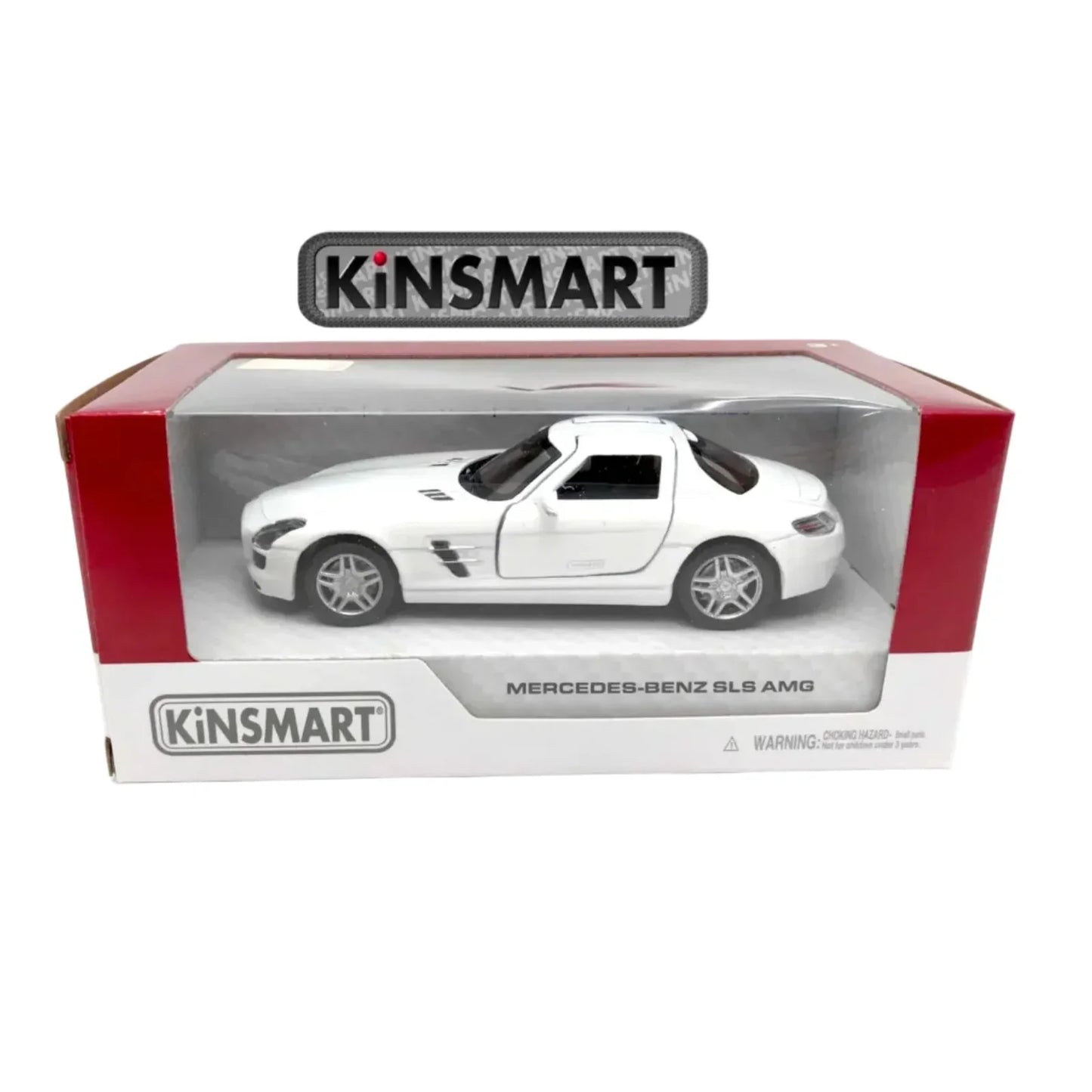 Kinsmart Mercedes-Benz SLS AMG 1:36 Scale Diecast Model (White)