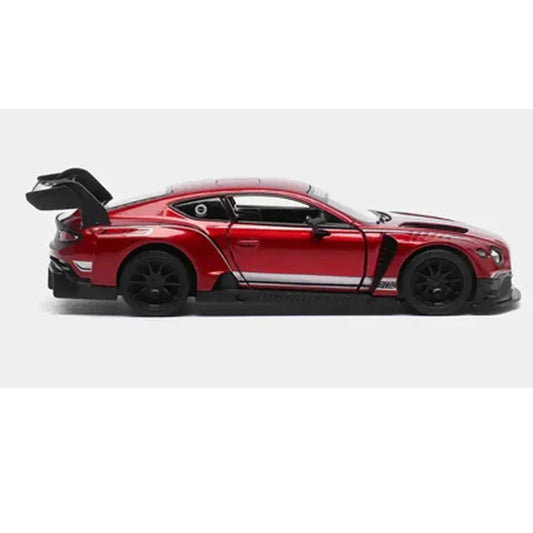 Kinsmart Bentley Continental GT3 1:36 Scale Diecast Model (Red)