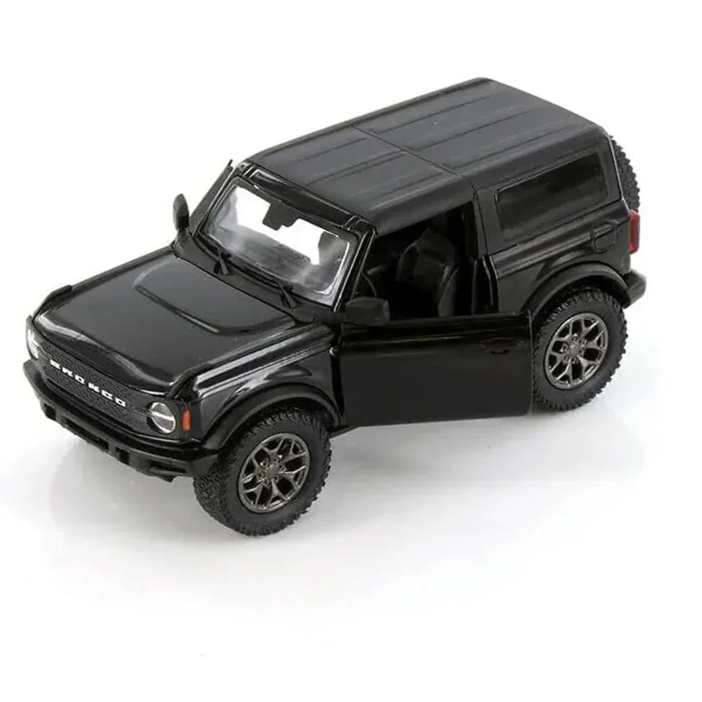 Kinsmart Ford Bronco Hard Top 2022 1:36 Scale Diecast Model (Black)