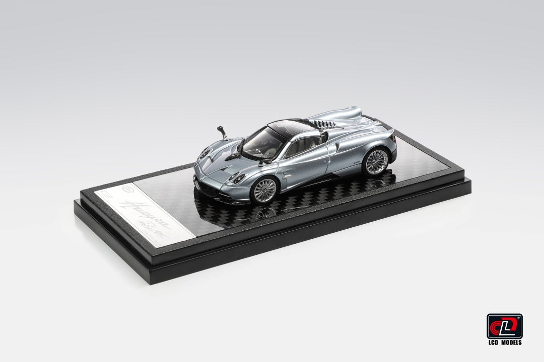 *HEC 2026* Pagani Huarya Roadster, 1:64 Scale (Ice Blue) collectible diecast model at Poketwheels
