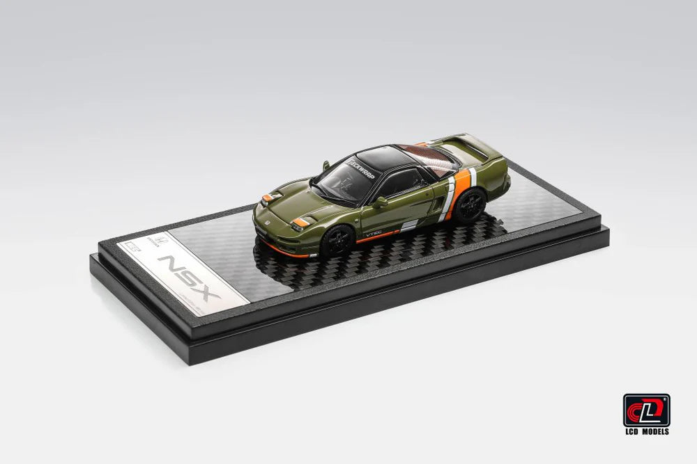 HEC 2026 LCD Honda NSX NA1 Green 1:64 Scale Diecast Model