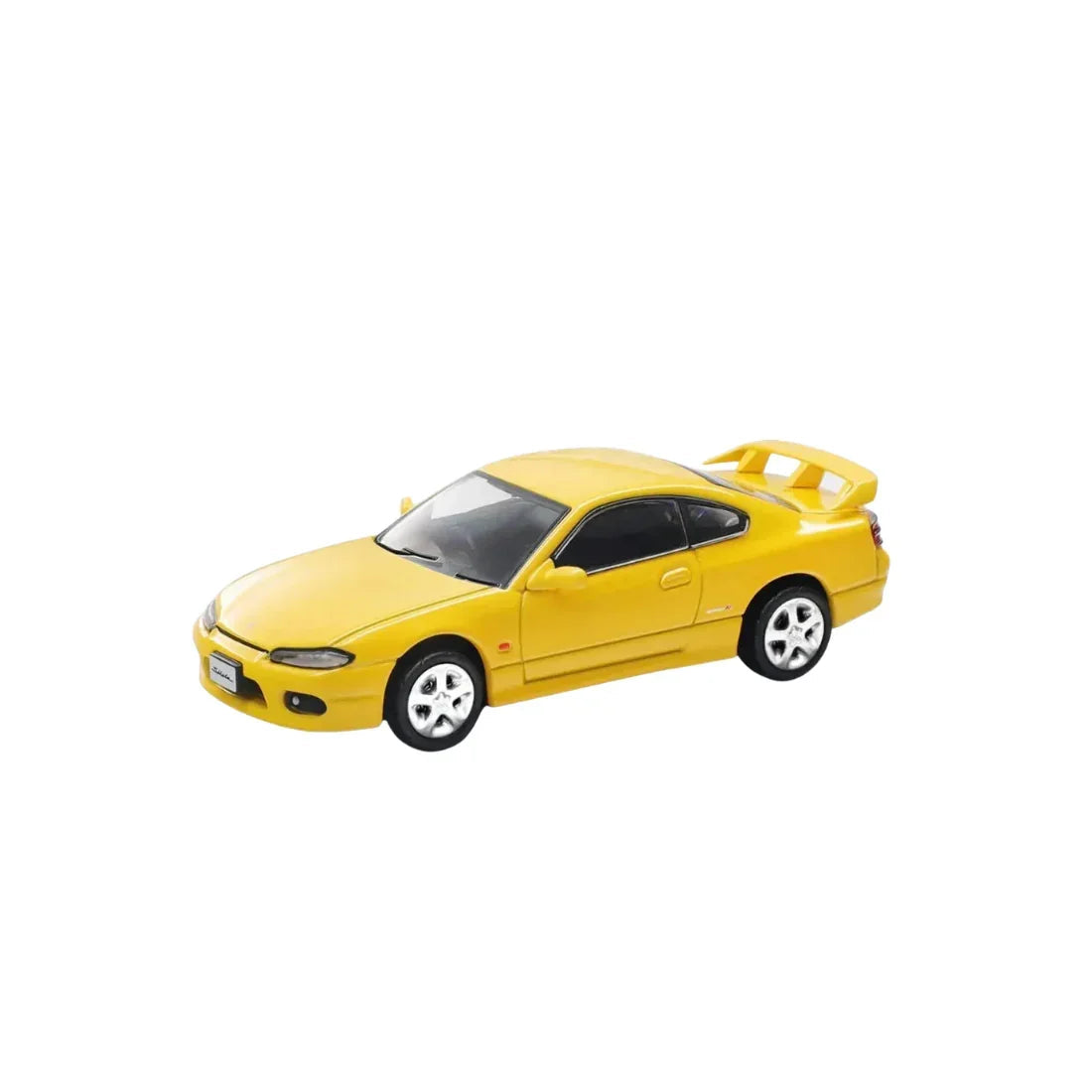*PRE-ORDER* Nissan SIlvia S15, 1:64 Scale (Yellow) collectible diecast model at Poketwheels