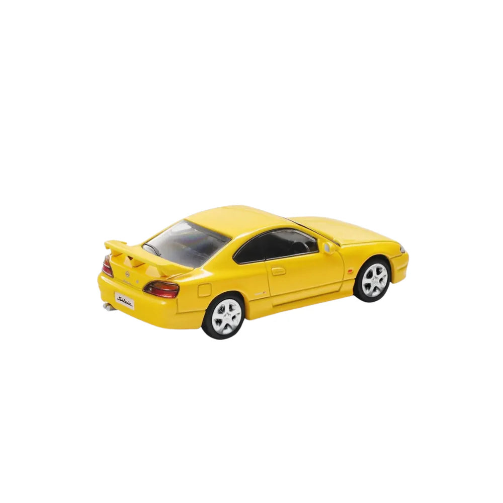 SHADOW Nissan Silvia S15 Yellow 1:64 Scale Diecast Model (Pre-Order)