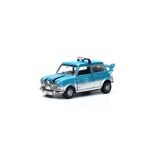 TINY Mini Cooper Heavy-Duty Shanghai Taxi, 1:50 Scale