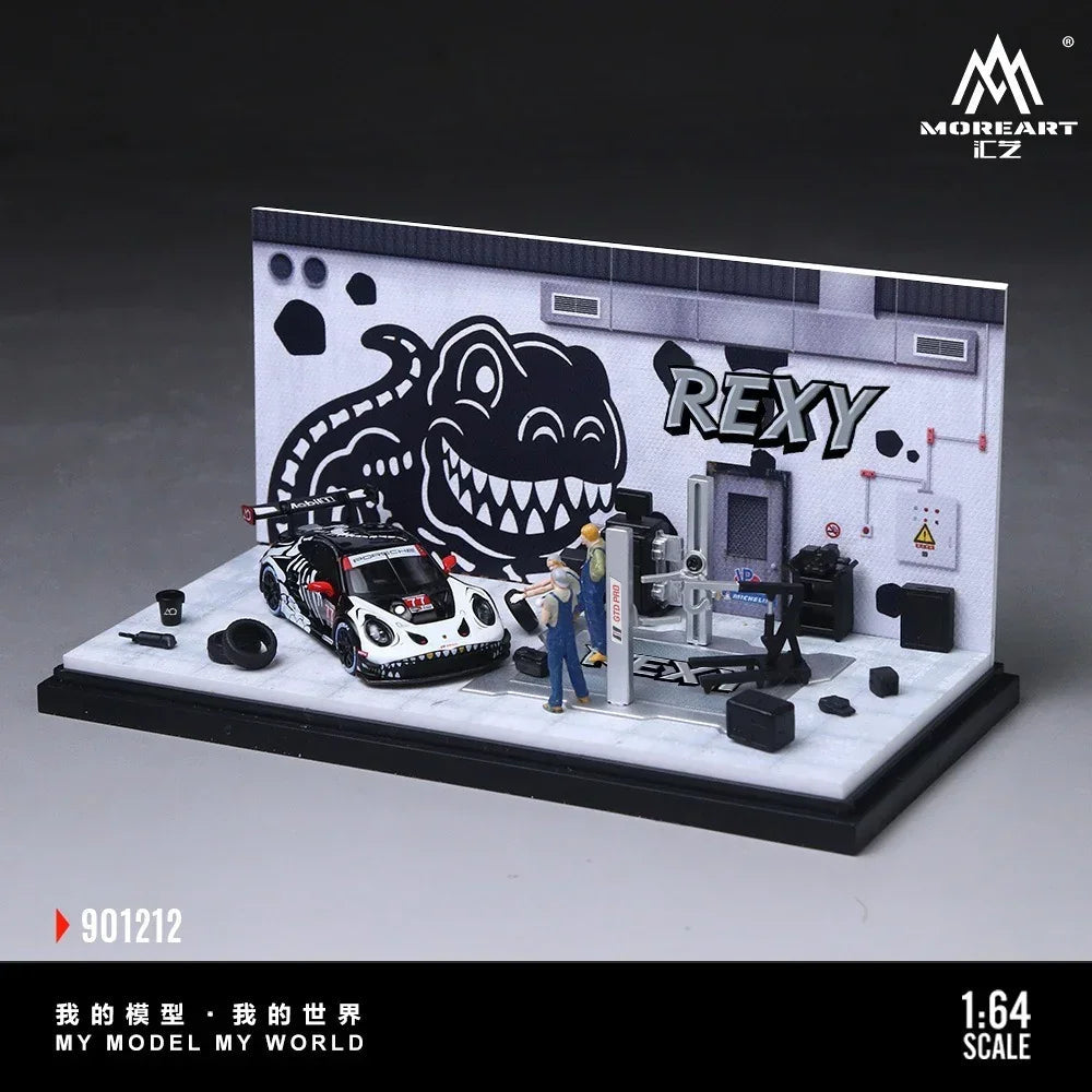 *PRE-ORDER* Bone Dragon Painting Maintenance Room Diorama, 1:64 Scale collectible diecast model at Poketwheels