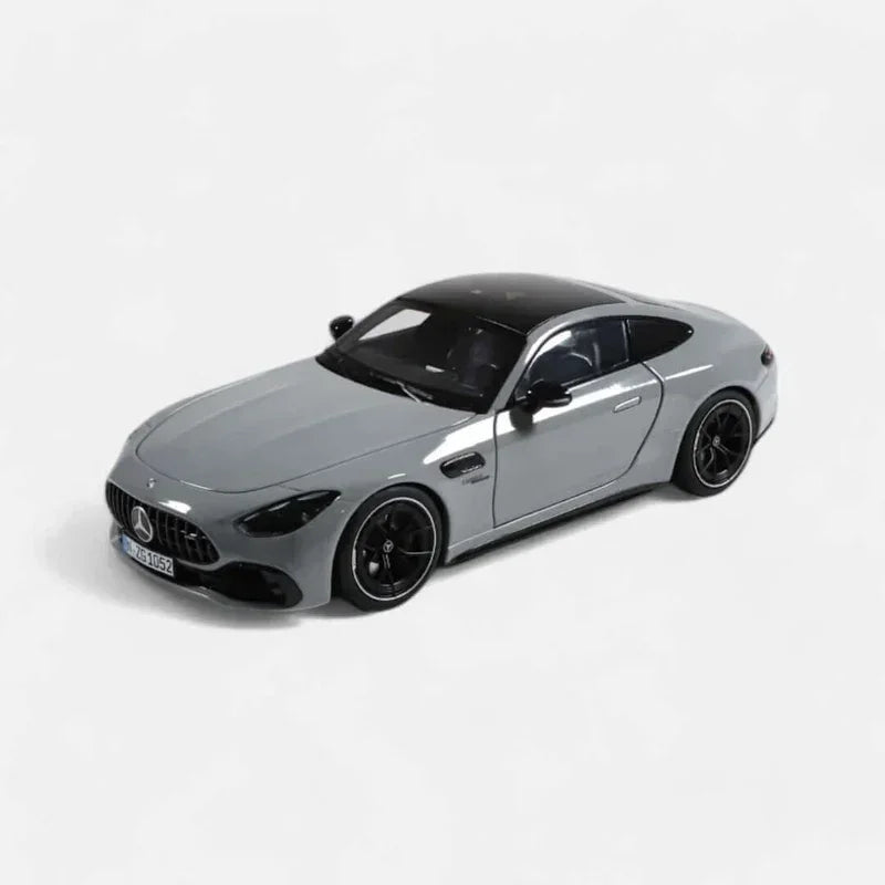 Mercedes-AMG GT 43, 1:18 Scale (Alpingrey) collectible diecast model at Poketwheels