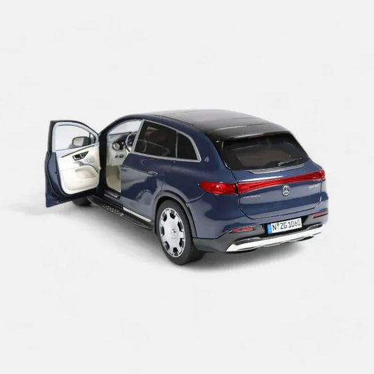 NZG Mercedes-Maybach EQS SUV Sodalith Blue 1:18 Scale Diecast Model
