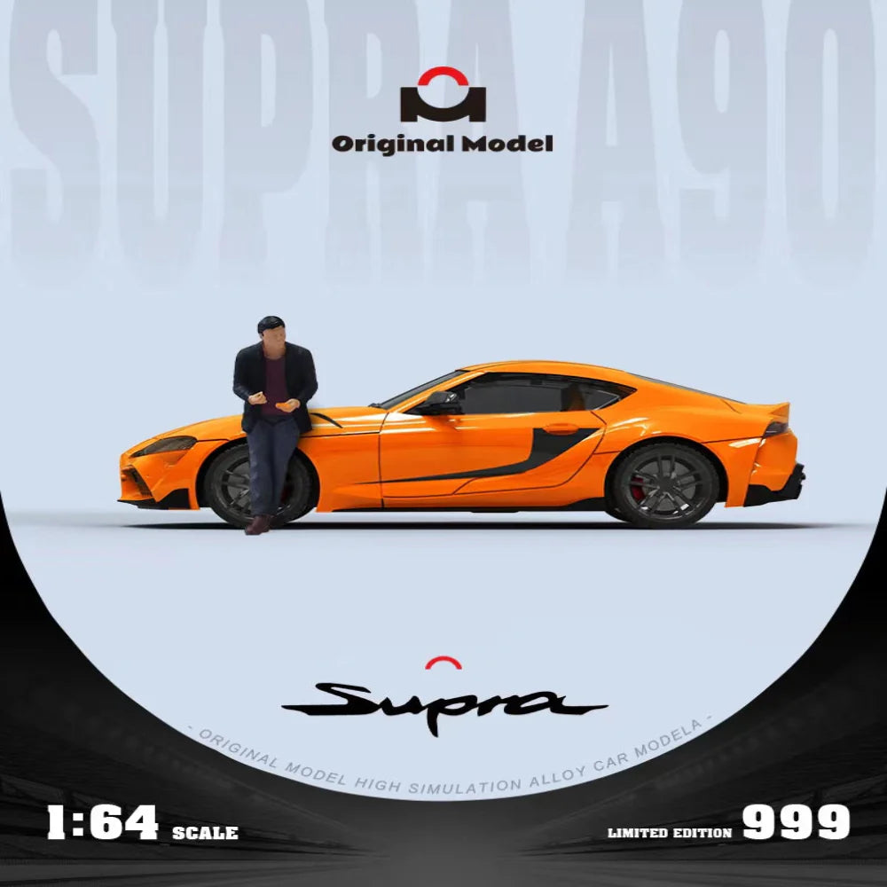 PRE-ORDER Time Micro Original Model Toyota Supra Fast & Furious Livery Doll Edition 1:64 Scale Diecast Model