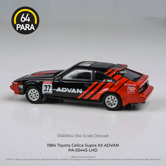 Toyota Celica Supra ADVAN 1984 1:64 Scale Diecast Collectible