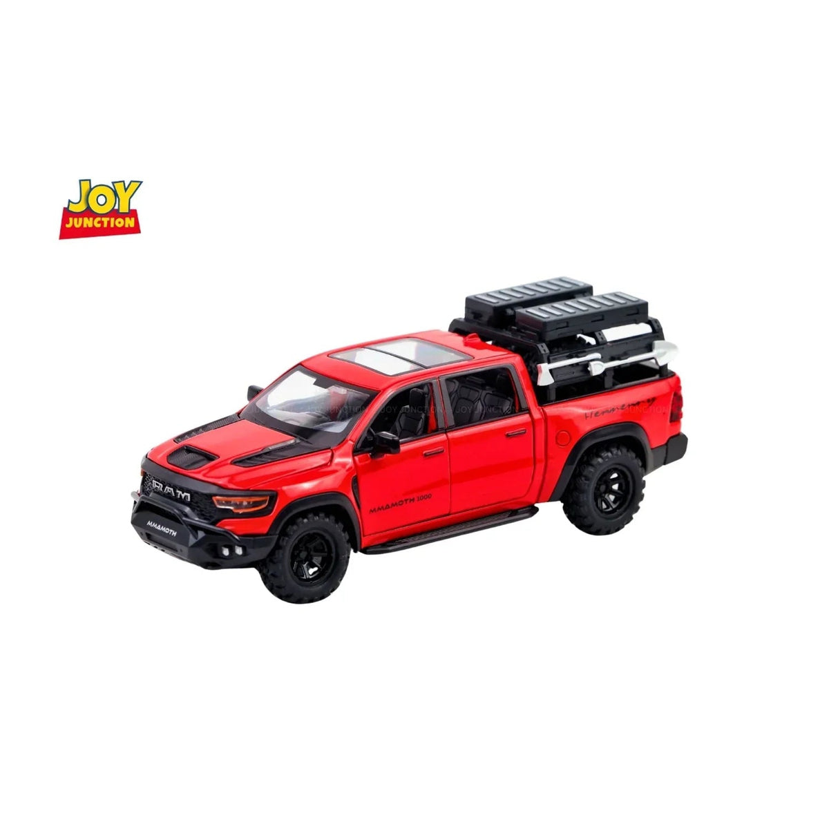 Ram Mamoth - Light, Sound with Openable Doors, 1:32 Scale (Red) collectible diecast model at Poketwheels