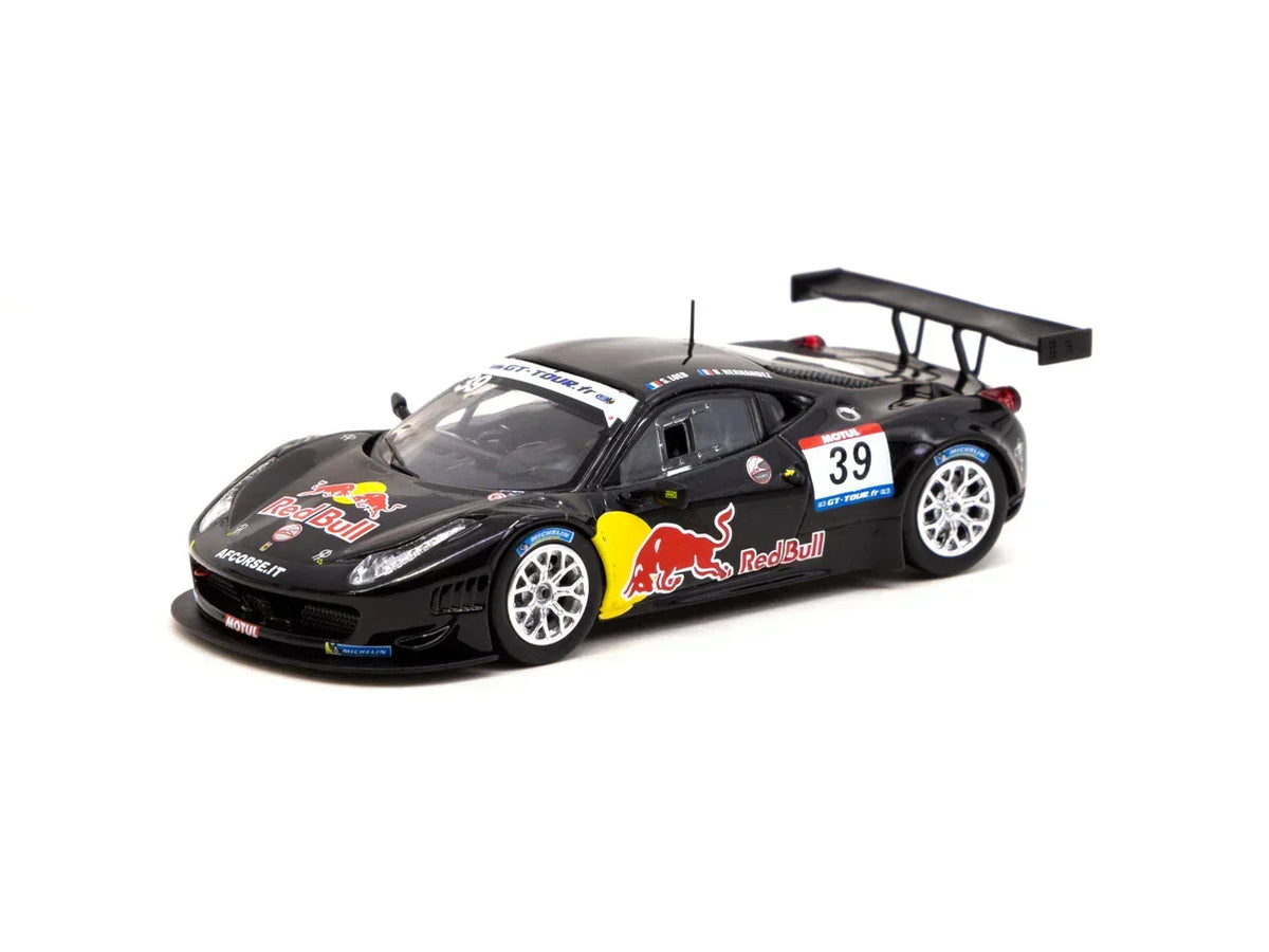 Ferrari 458 Italia GT3 GT TOUR 2011 #39 - Hobby64, 1:64 Scale (Black) collectible diecast model at Poketwheels