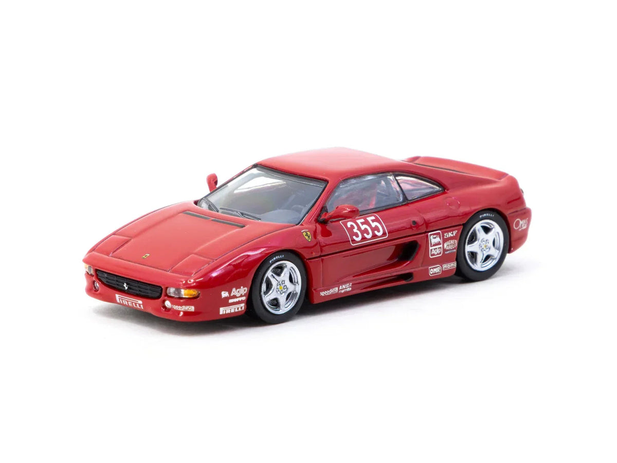 Ferrari F355 Challenge Presentation - Hobby64, 1:64 Scale (Red) collectible diecast model at Poketwheels