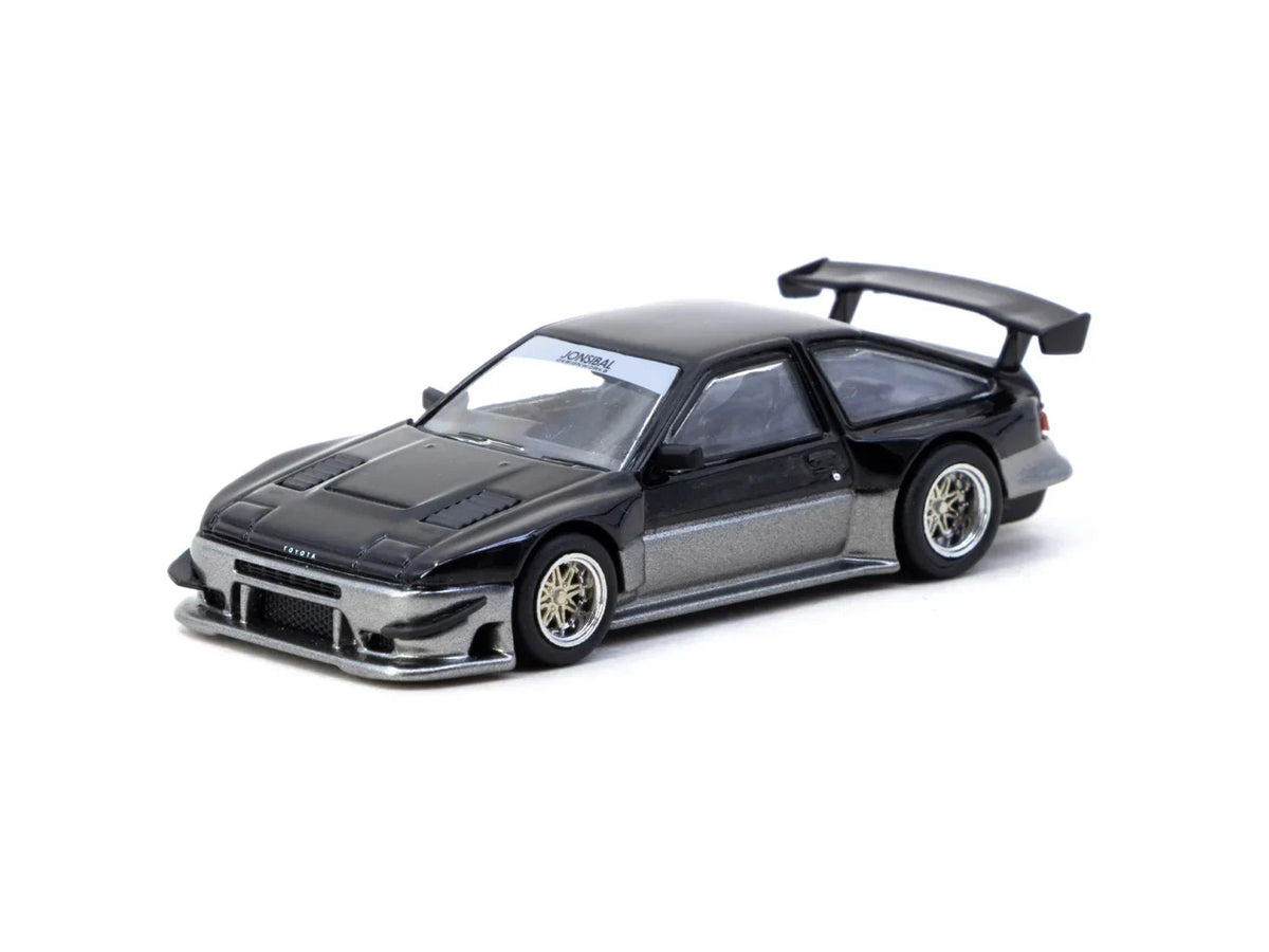 Toyota Sprinter Trueno AE86 Widebody - Global64, 1:64 Scale (Black) collectible diecast model at Poketwheels