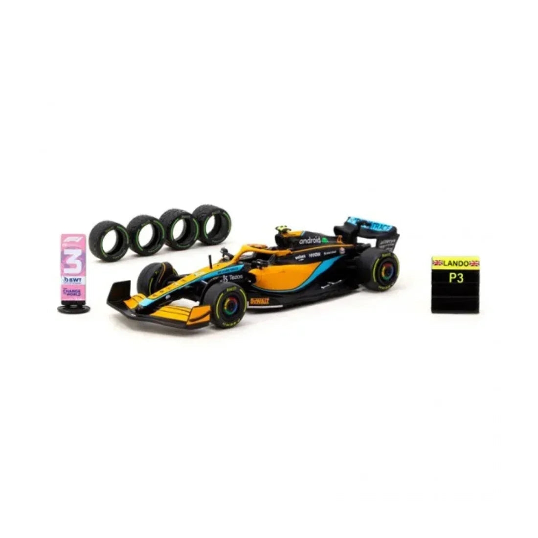 McLaren MCL36 Emilia Romagna Grand Prix #4 Lando Norris 2022, 1:64 Scale collectible diecast model at Poketwheels