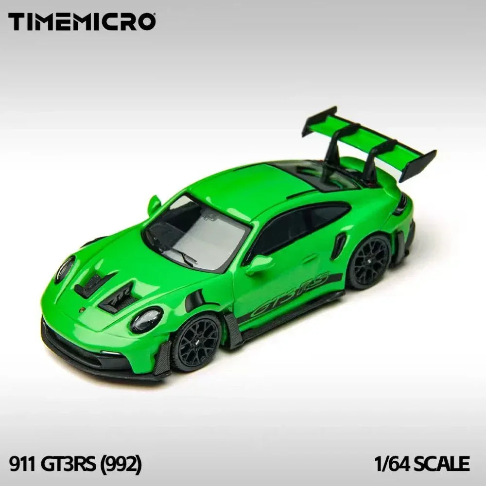 Porsche 992 GT3 RS, 1:64 Scale (Green) collectible diecast model at Poketwheels