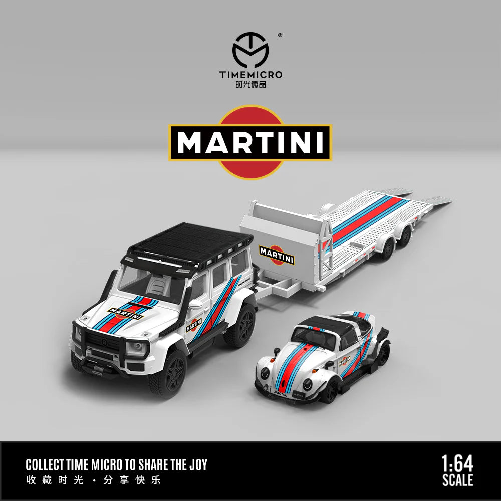PRE-ORDER | Martini Trailer Set 1:64 Scale by Time Micro