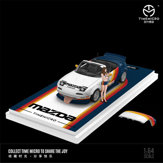 PRE-ORDER | Mazda MX-5 Color Bar Figure Edition 1:64 Scale by Time Micro