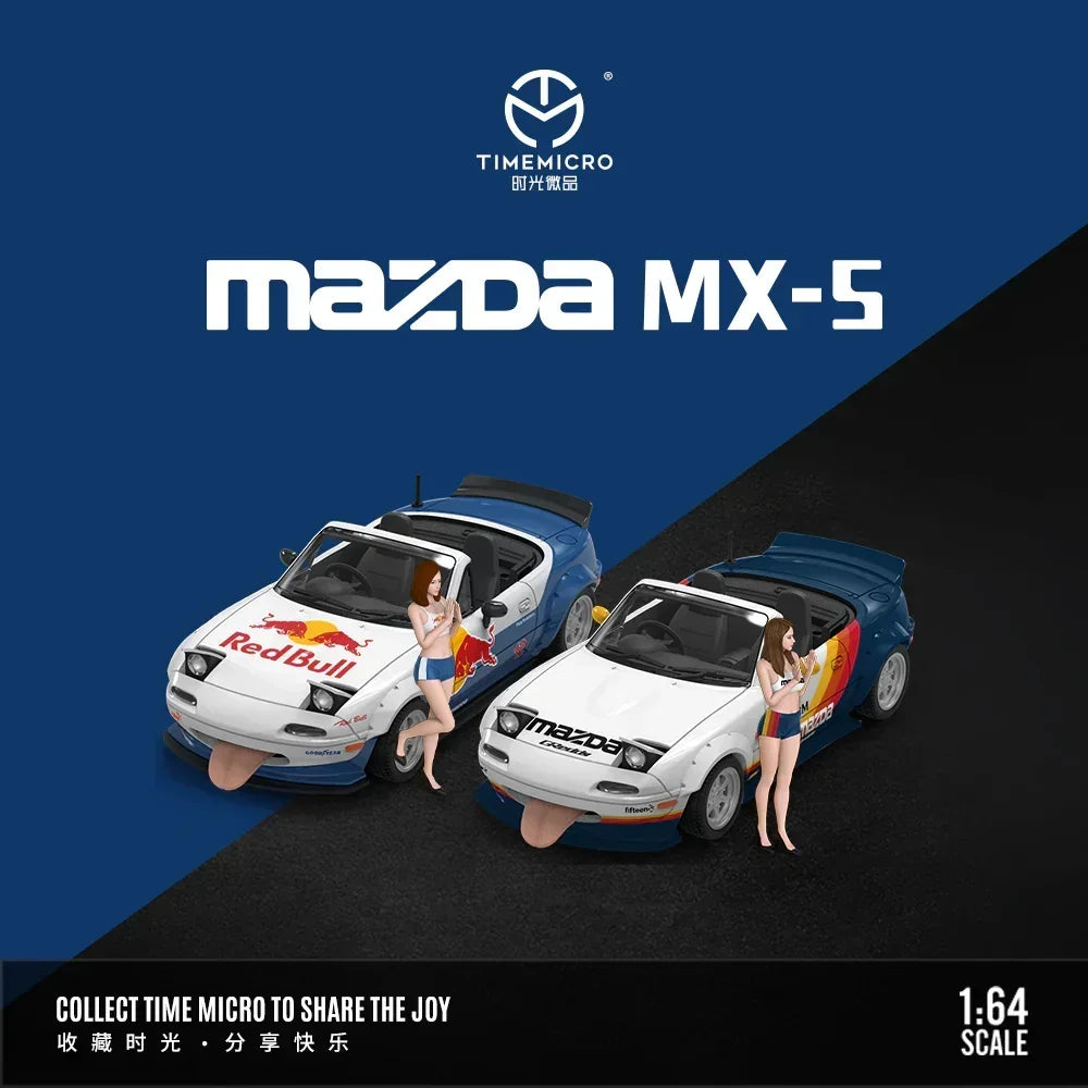 Mazda MX5 Color Bar - Figure Edition, 1:64 Scale collectible diecast model at Poketwheels