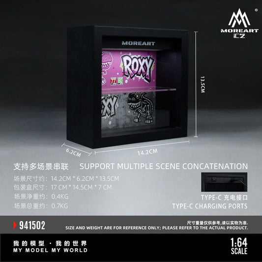 *PRE-ORDER* Integrated Photo Frame with Green Dragon Coating, 1:64 Scale (Pink)