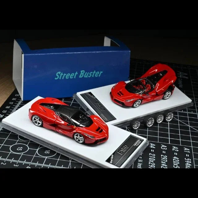 Laferrari Aperta (F150) Rosso Corsa, 1:64 Scale collectible diecast model at Poketwheels