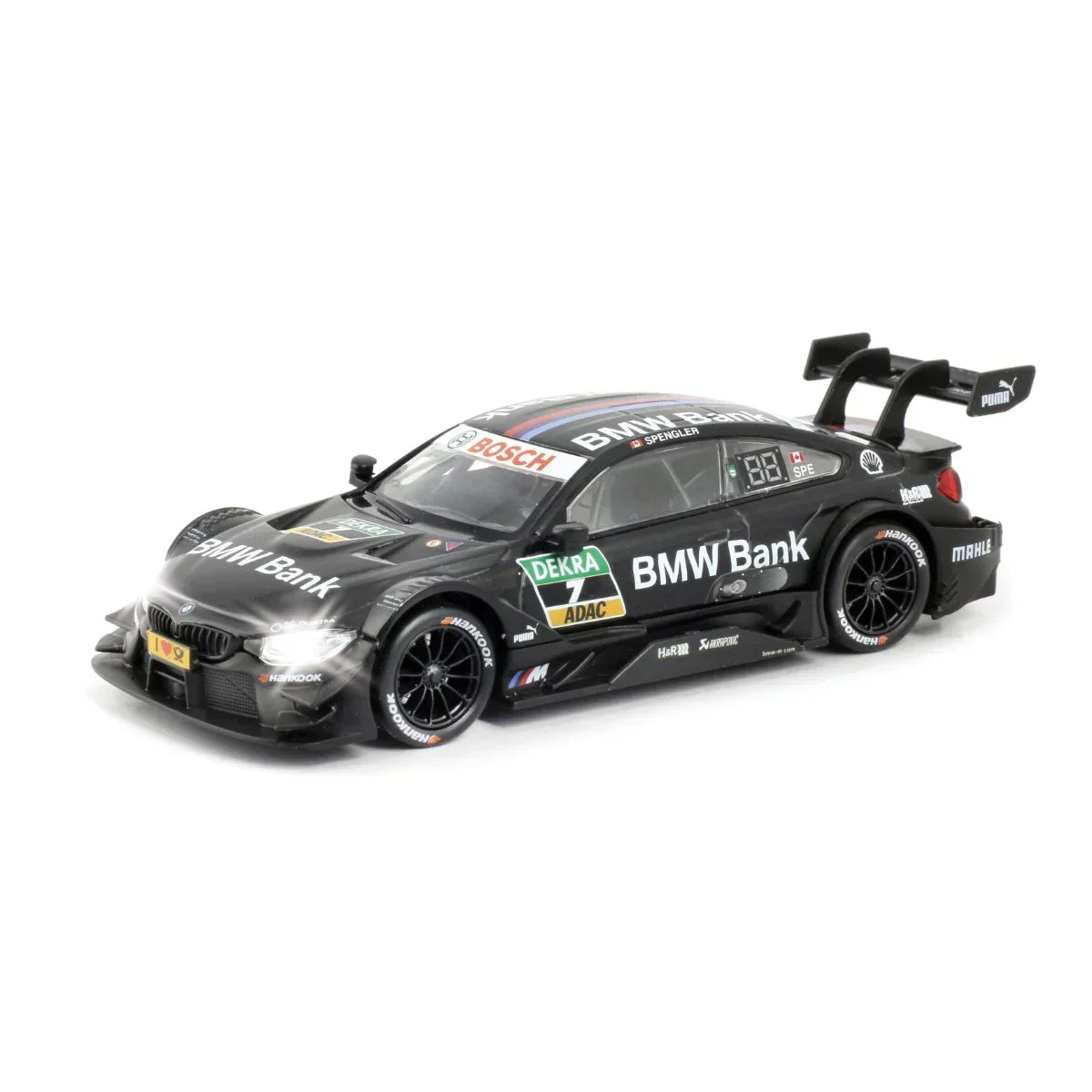BMW M4 DTM, 1:32 Scale (Black) collectible diecast model at Poketwheels