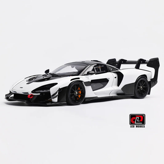 LCD McLaren Senna GTR White 1:18 Scale Diecast Model